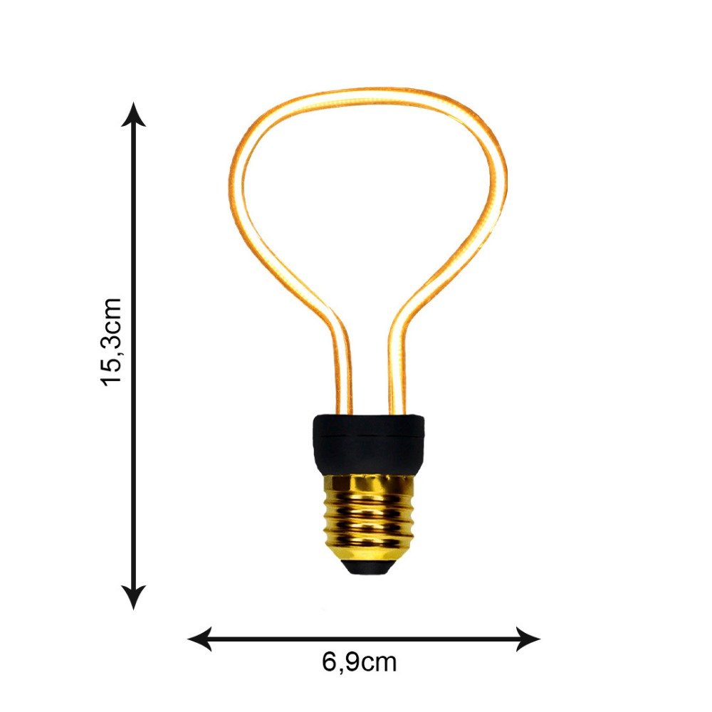 Lâmpada Arco A1 Filamento LED 4W Bivolt - LA1-4W - GMH - 3