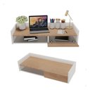 Ver imagem 3 de Escrivaninha Home Office Notebook Mesa Apoio Moderna Gaveta Byhouse