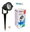 Ver imagem 1 de ESPETO LED 7W PARA JARDIM LUZ VERDE BIVOLT - GALAXY