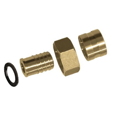 Conector Móvel Longa Pex Água 16x1/2" Kit C/ 10 - Emmeti