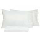 Ver imagem 2 de Jogo de Cama 3 Peças Acetinado Bordado Inglês Branco Lmpeter