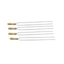 Ver imagem 2 de Espeto Duplo para Carne de Churrasco 65 Cm