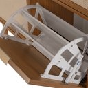 Ver mais imagens de Sapateira Kaki 4 Portas 105 cm X 35 cm Louro Freijó - Telinha Rattan