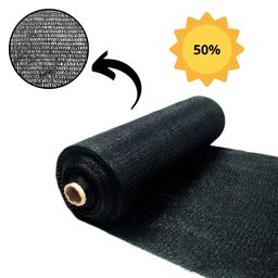 Tela Sombreamento 2x10m 50% para Horta Jardim Estufa Viveiro - 2