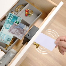 Fechadura Invisível Rfid Com Bloqueio Eletrônico Topen - 9