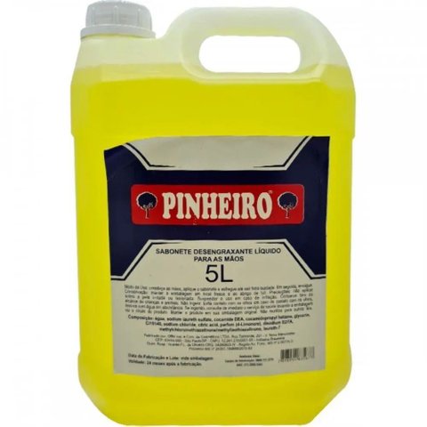 Desengraxante Líquido Sabão para As Mãos 5l Pinheiro