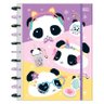 Caderno Tilidisco Inteligente Lovely Friend Panda 10 Matérias - Tilibra - 1