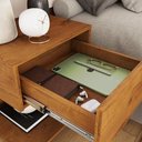 Ver imagem 3 de Cabeceira Sleep Movelove para Cama Casal/queen/king com 2 Criados Cinamomo/off White