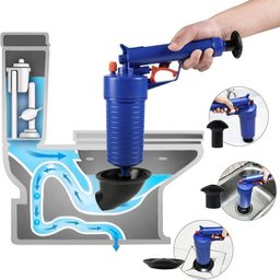 Desentupidor Manual Lorben Pistola Alta Pressão Vaso Sanitário Pia Ralo Gt6229 - 10