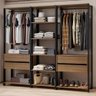 Guarda-roupa Closet Modulado Valencia 4 Gavetas 199cm Madesa 02 - 2