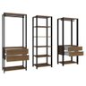 Guarda-roupa Closet Modulado Valencia 4 Gavetas 199cm Madesa 02 - 5