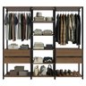 Guarda-roupa Closet Modulado Valencia 4 Gavetas 199cm Madesa 02 - 10