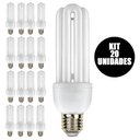 Ver imagem 1 de Lampada Fluorescente 220w Kit 20 Uni 15w Branco Frio Iluminaçao Energia Ambiente Rua Casa