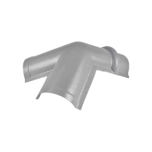 Cumeeira Triangular Pvc Colonial Cinza