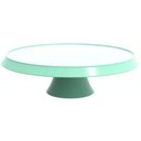 Ver imagem 2 de Kit 3 Bases Porta Bolos Verde Menta 30cm com Pé Bubble Suporte para Tortas Doces Crippa
