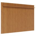 Ver imagem 5 de Rack Bancada Classic 2 Gavetas com Nicho e Painel para TV Suspenso Ripado Loft 2.2 Off White Nature 