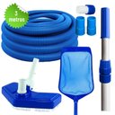 Ver imagem 1 de Kit Completo Manutenção e Limpeza para Piscinas de Fibra, Vinil e Alvenaria uso Universal