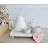 Kit Higiene Porcelana Bebê Meninas Rosa Bebê Térmica - 3