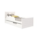 Ver imagem 2 de Cama Bibox Elza 98cm - Com Cama Auxiliar - Branco - Cimol