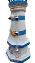Ver imagem 3 de Adorno Enfeite Decorativo de Madeira Farol 30 Cm - Mad-5067