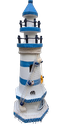 Ver imagem 1 de Adorno Enfeite Decorativo de Madeira Farol 30 Cm - Mad-5067