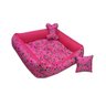 Cama Pet para Cachorros Grandes 100x80 Incluso Almofadinhas - 1