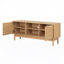 Ver imagem 6 de Rack Kaki para TV 55 Polegadas 135cm 2 Portas 1 Nicho Tauari Casavee