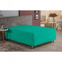 Ver imagem 4 de Lençol com Elástico Casal Nobre 1 Peça Luva de Box 55cm de Altura Malha 100% Algodão - Jade