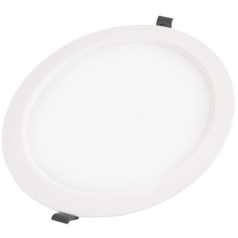 Plafon Led Tramontina Redondo de Embutir Slim 24 W Bivolt 3000 K Luz Amarela
