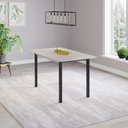 Ver imagem 2 de Mesa de Jantar Brilhante JCM Movelaria Off White 1,60 M