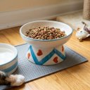 Ver imagem 5 de Comedouro Elevado Pets Cerâmica Ergonômico Tigela Água Ração