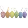 Enfeite Decorativo Páscoa 12 Ovos Pendentes Coloridos - 4
