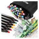 Ver imagem 4 de Caneta Hidrográfica Touch Jet com Ponta Dupla 48 Cores - Touch