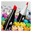 Ver imagem 2 de Caneta Hidrográfica Touch Jet com Ponta Dupla 48 Cores - Touch