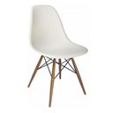 Ver imagem 3 de Conjunto Mesa Square Redonda Branco Fosco 88cm com 4 Cadeiras Eiffel - Branco