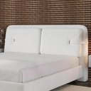 Ver imagem 2 de Cabeceira Cama King 195cm Nalu Bouclê Creme Z37 - Mpozenato