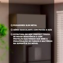 Ver imagem 5 de Armário Suspenso Pequeno Carvalho Oak Off White Etna Poliman