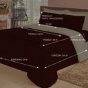 Ver imagem 4 de Edredom Casal Queen com Lençol e Fronha Função Cobre Leito e Cobertor 6 Peças