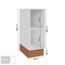 Ver imagem 3 de Balcão 1 Porta 30cm sem Tampo Arizona CabeCasa MadeiraOriginals