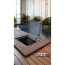 Ver imagem 1 de Tampão 80x80 Art Rebaixada C/grelha Piscinas