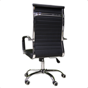 Ver imagem 4 de Cadeira Escritório Ergonômica Presidente Executiva Esteirinha Office Elegance Milano Preto