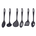Ver imagem 1 de Jogo de Utensilios 6 Peças de Nylon Utily Preto