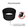Prolongador para Super Caixa de Gordura 38,6 X 19,5cm Cor Preto Durín - 2
