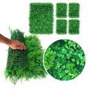 Ver imagem 1 de 16 Painéis Artificial para Jardim Vertical Extremamente Denso Aparência Natural Interna Parede Verde