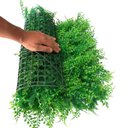Ver imagem 6 de 16 Painéis Artificial para Jardim Vertical Extremamente Denso Aparência Natural Interna Parede Verde