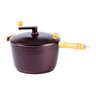 Pipoqueira Alumínio Cereja Pipoca Doce Salgada 5100ml 24cm - 1