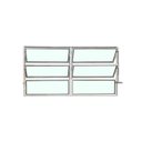 Ver imagem 1 de Vitro Basculante 2 Seções Branco 60x120 Linha Esmeralda Vidro Liso