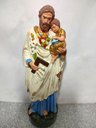 Ver imagem 2 de Imagem Castíssimo Coração de São José 20cm