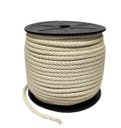 Ver imagem 2 de Corda Cordão Fio 5mm Cru Algodão 50m Macramê Artesanato aliança macramê, tapetes, suportes de planta