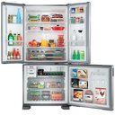 Ver imagem 4 de Geladeira Brastemp Bro85ak Frost Free French Door A+++ 554 Litros Inox 110v Bro85akana